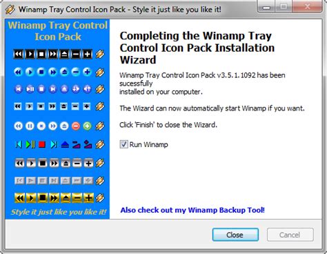 Winamp Backup Tool 3.6.5